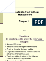 Introduction To Financial Management