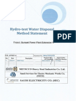 Hydro Test Water disposal Method Statement.pdf