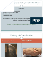 History of Constitution