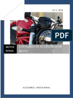 Catalogo de Accesorios Moto Dolares