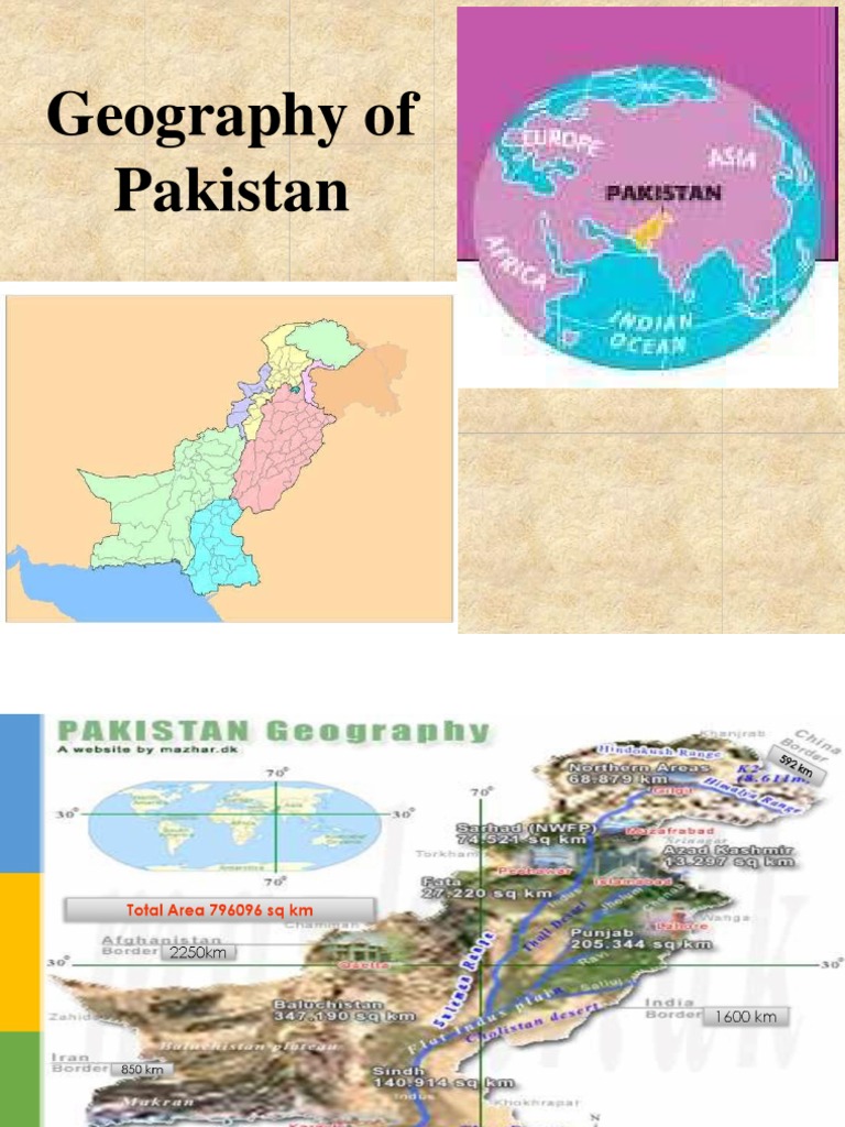 Geography and Resources of Pakistan | PDF | Indus River | Federally ...