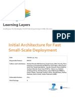 D6.1 Learning Layers - Eu Initial Architecture For Fast Small Scale Deployment PDF