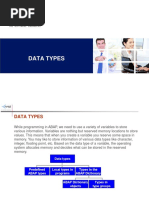 COURSE 2 - Data Types 2019