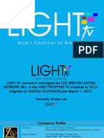 2019 Light TV - Corp Profile - As of January 31 PDF