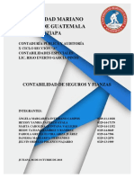 Contabilidad de Seguros y Fianzas