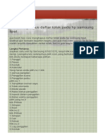 Cara Menghapus Daftar Tolak Pada HP - HTML