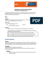 Beta SD RSquared-Mutual Fund Knowledge