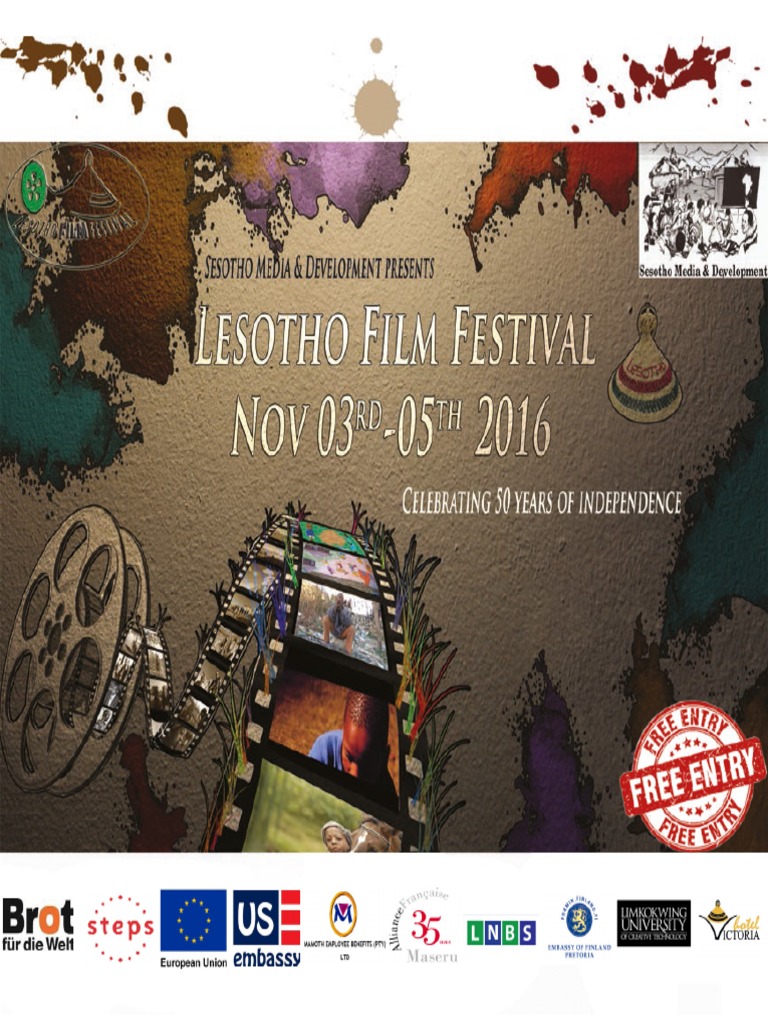 Lesotho Film Festival 2016 | PDF | Filmmaking | Leisure