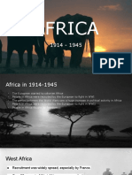 Africa 1914-1945