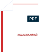 Anadolu Selçuklu Dönemi Camileri 01 PDF