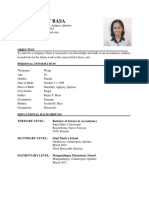 Resume For OJT 1