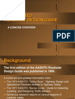 2002 AASHTO Roadside Design Guide: A Concise Overview