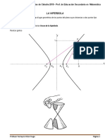 La Hiperbola - Superficies Cuadraticas o Cuadricas - Colminacion Geometria 2