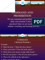 Command and Prohibition