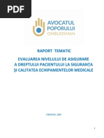 Raportul avocatului poporului