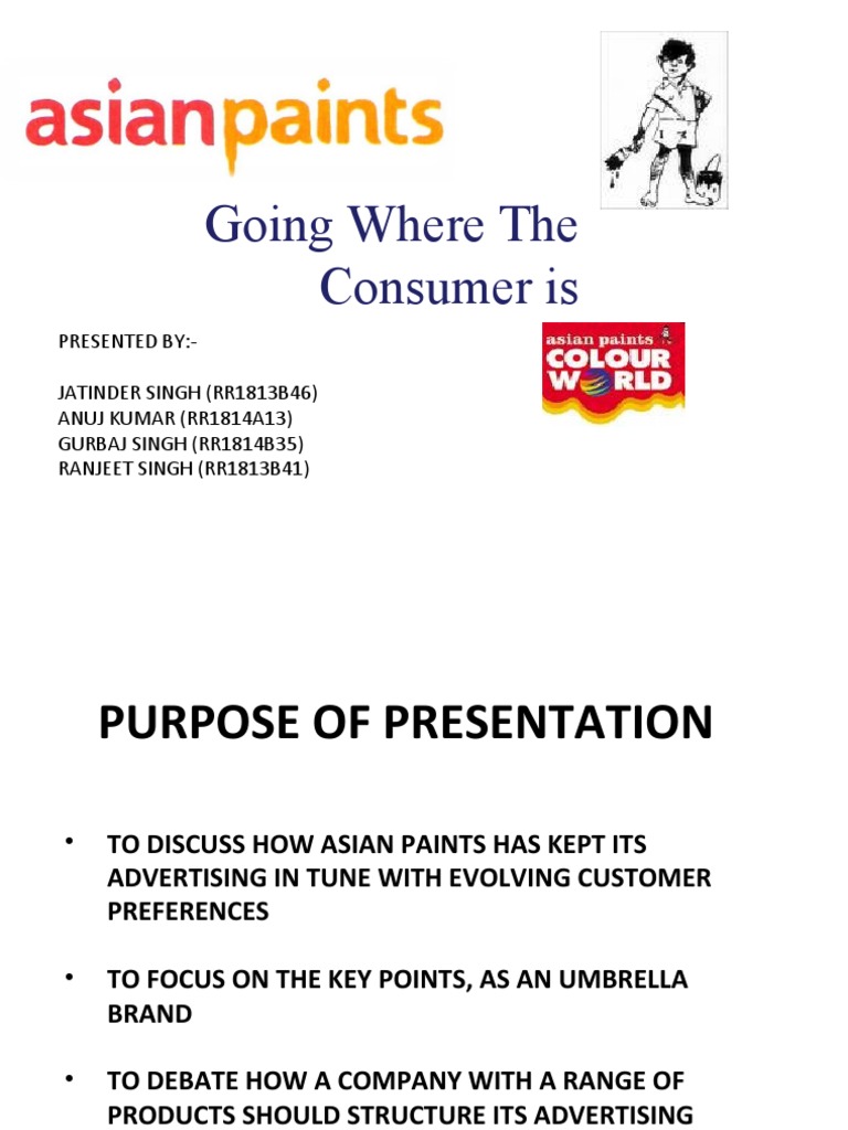 Asian Paints Marketing Strategies Overview | PDF | Business | Economics ...