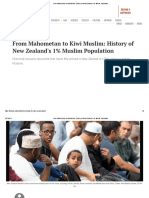 From Mahometan To Kiwi Muslim - History of New Zealand's 1% Muslim Population