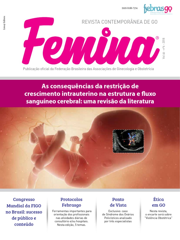 Revista Femina n6 2018, PDF, Anticoncepcionais
