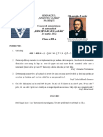 2012 - Matematica - Concursul 'Discipolii Lui Lazar' (Ploiesti) - Clasele III-VIII - Subiecte