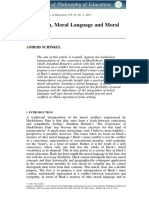 Huck Finn Moral Language and Moral Educa PDF