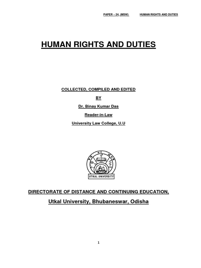 Paper 24 PDF | PDF | Natural And Legal Rights | Human Rights