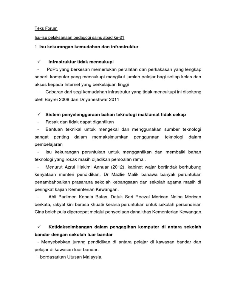 Teks forum pdf