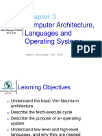 Computer Architecture, Languages and Operating Systems: - Ramiro Advincula, LPT, MSIT