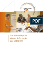 Guia de Elaboracao de Manuais de Formacao para o CENFFOR PDF