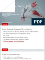 Rman: Cross-Platform Backup & Restore: Oracle Database 12c For SAP