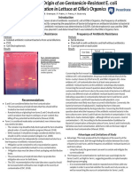 Antibiotic Resistance Lab Poster