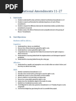 Amendments 11-27 Unit