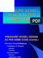 Pvdci 1.2 Pressure Vessel Design As Per Asme