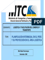04 Planificacion Intermodal Peru PDF