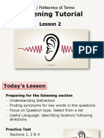 Listening Tutorial: Lesson 2
