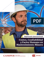 Costos, Confiabilidad y Factor Humano en Mantenimiento Minero PDF