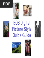 EOS Digital Picture Style Quick Guide