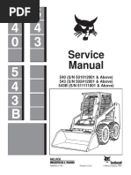 BOBCAT 543B SKID STEER LOADER Service Repair Manual SN 511111001 & Above.pdf