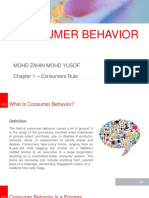 Consumer Behaviour CH 1