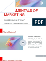 Fundamentals of Marketing CH 1