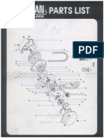 Diferencial lista de partes