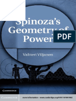 Valtteri Viljanen-Spinoza's Geometry of Power-Cambridge University Press (2011) PDF