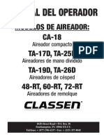 Aerator Manual Spanish PDF
