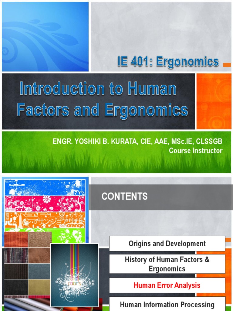 Human Error Analysis Pdf Reliability Engineering Error