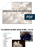 Mineralogía sistemática: clasificación de Palache