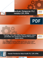 Garis Panduan Pelaporan PLC Melalui SPL KPM (2) (Autosaved) PDF