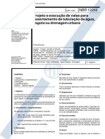 NBR_12266 - 1992 - Projeto e Execucao de Valas para Assentamento de Tubulacao de Agua Esgoto ou D.pdf