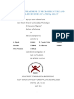 Effect of Heat Treatment On Mechanical Propertie of AZ91 MG Alloys