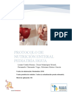 Protocolo NUTRICIÓN ENTERAL. SP HGUA 2018