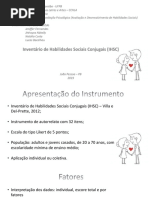 Apresentação sobre Habilidades Sociais
