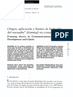 Eeoría del encuadre en comunicavión, origen aplicación y límites.pdf